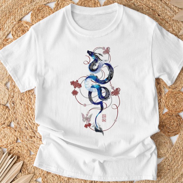 Japonais Esthétique Dragon Tokyo Japon Manga Anime Asiatique 80'S T-Shirt Cadeaux pour les vieillards