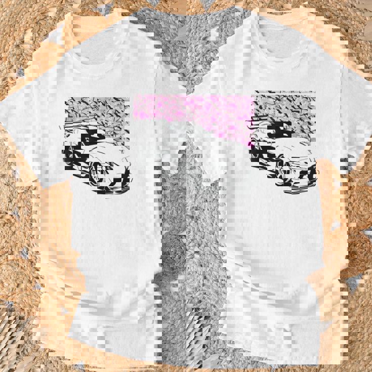 Jdm スープラ Mk5 Gr 桜 2Jz スタンスグラフィックtシャツ Tシャツ 高齢者への贈り物