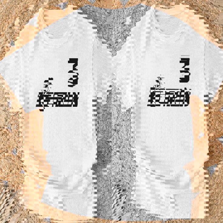 Keirin レッド ナンバー3 レッド ナンバー3 レーシング Tシャツ 高齢者への贈り物