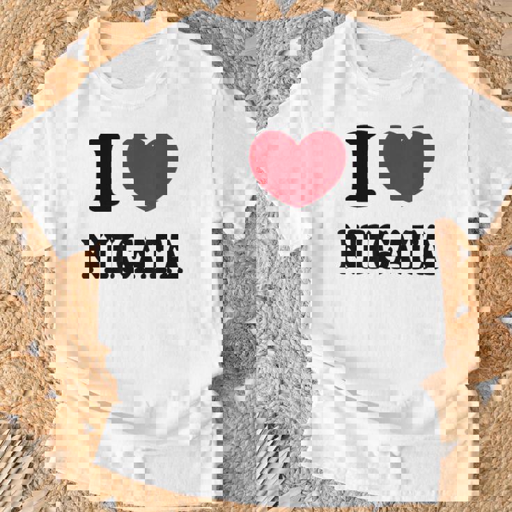 I Love Niigata 新潟大好き Tシャツ 高齢者への贈り物