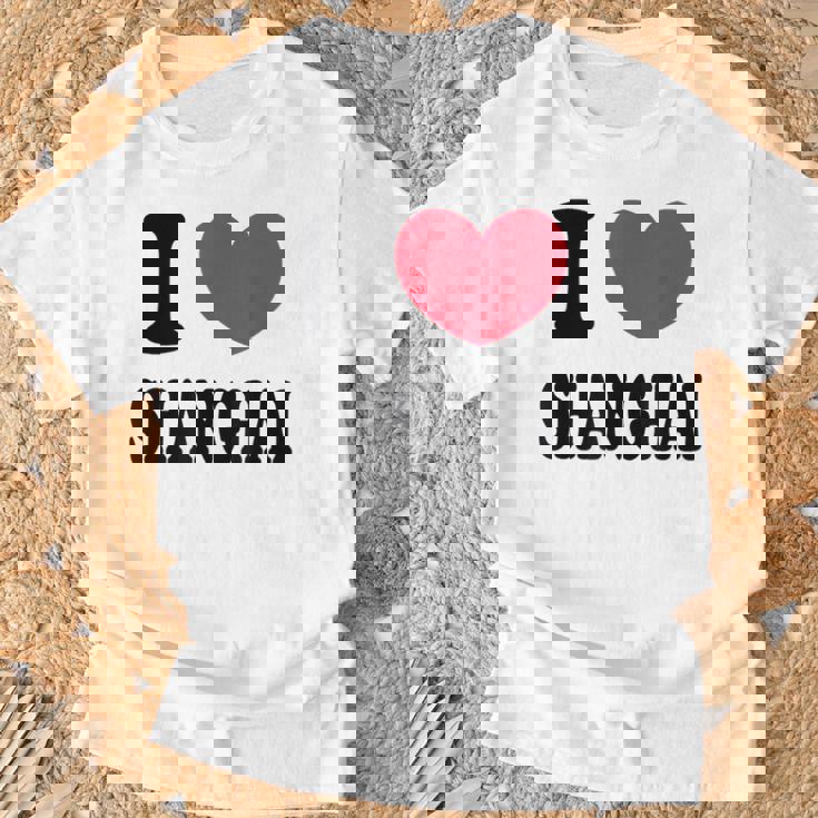 I Lovehanghai アイ・ラブ・シャンハイ Tシャツ 高齢者への贈り物