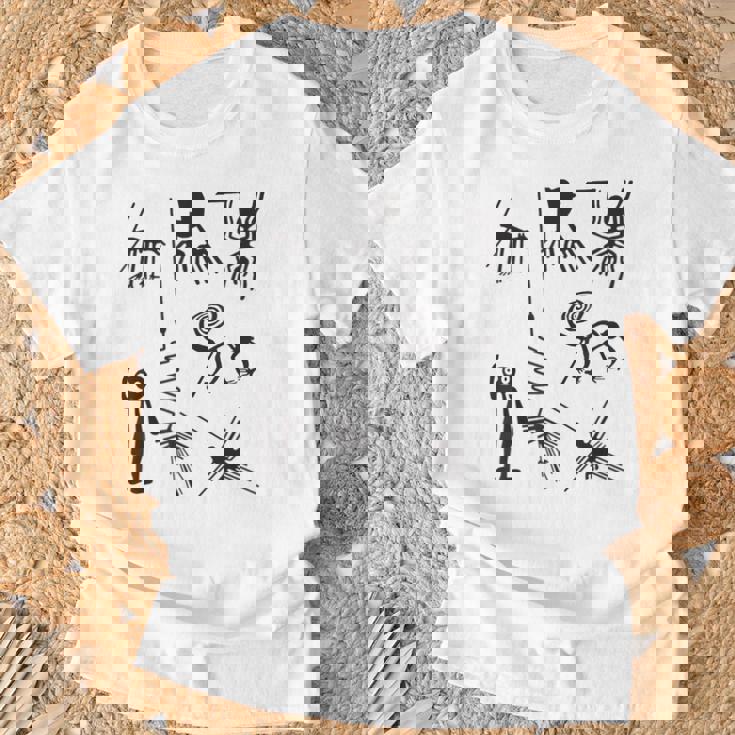 Nazca Lines 古代ufoエイリアン地球外生命アートtシャツ Tシャツ 高齢者への贈り物