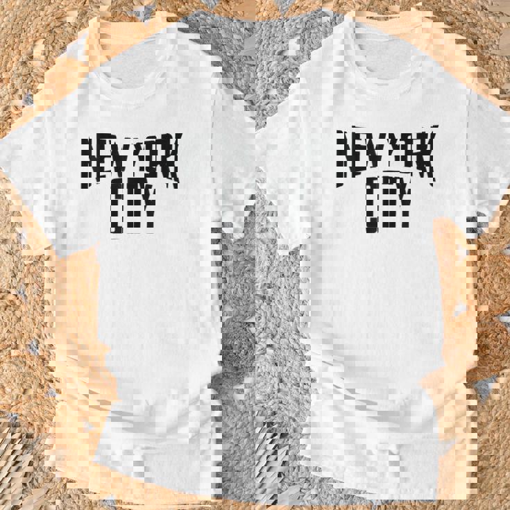 New York City Manhattan シャツ メンズ レディース Tシャツ 高齢者への贈り物