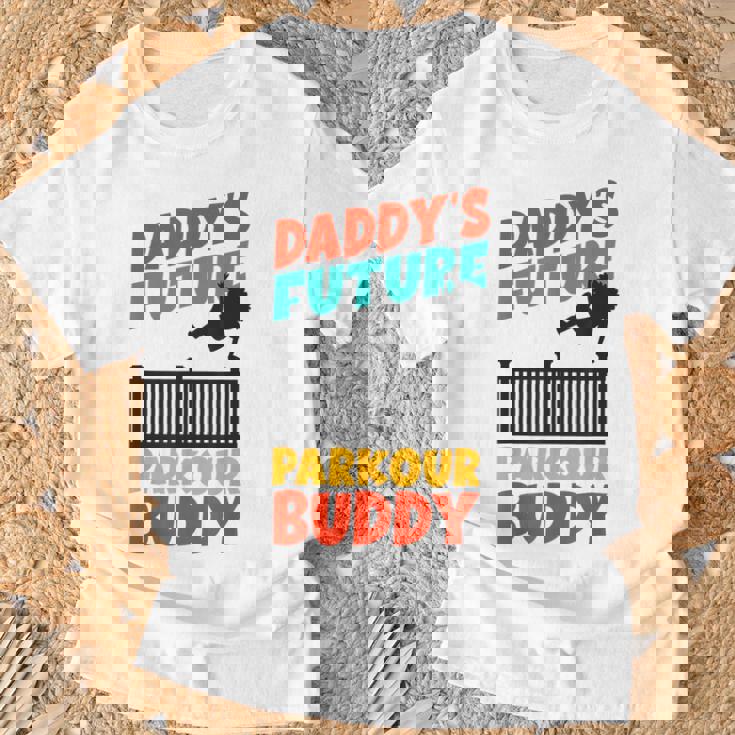 Parkour フリーランニング トレーサー キッズ Daddys フューチャー パルクール Tシャツ 高齢者への贈り物