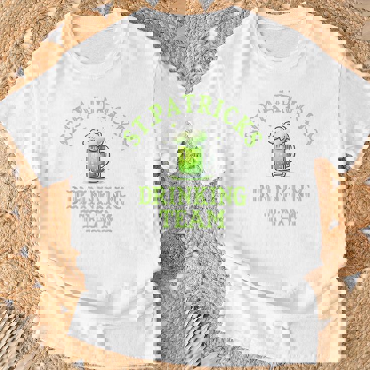 St Patrick Day セント・パトリックス・デー コスチューム ビール アイリッシュ Drinking Team Tシャツ 高齢者への贈り物