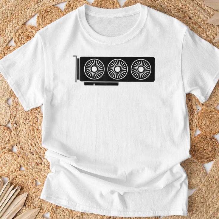 Tarjeta Gráfica Gpu Tech Guy Geek Nerdoporte Técnico Camiseta unisex Regalos para ancianos