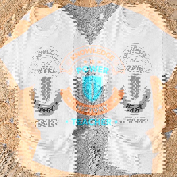 History Teacher 学校 歴史 先生 先生 Tシャツ 高齢者への贈り物