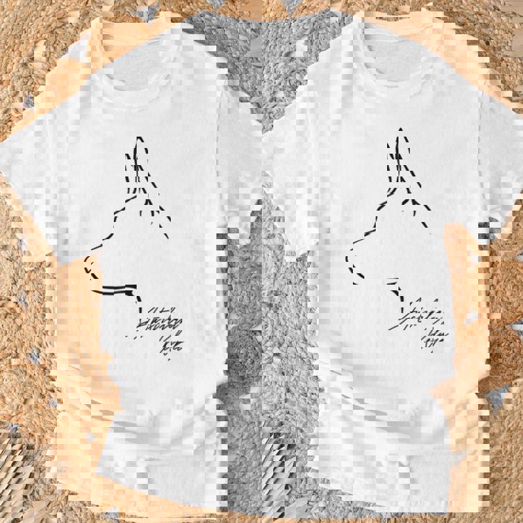 Wilsigns オーストラリアンケルピー インプロファイルドッグギフト Tシャツ 高齢者への贈り物