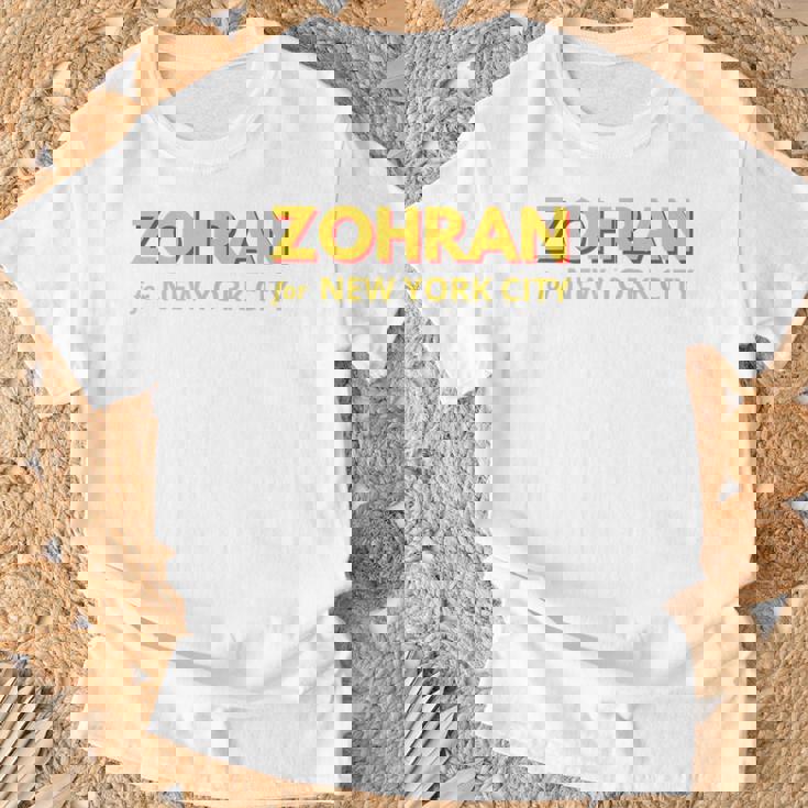 Zohran Mamdani ニューヨーク市長用 面白い クール トレンディ プログレッシブ Tシャツ 高齢者への贈り物