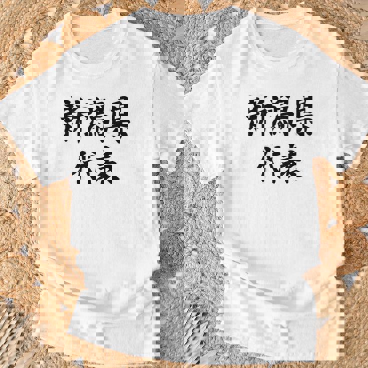 【バックプリント・背中側】新潟県代表【47都道府県】Jimo-T ジモティ 地元 面白い スポーツ お笑い Tシャツ 高齢者への贈り物