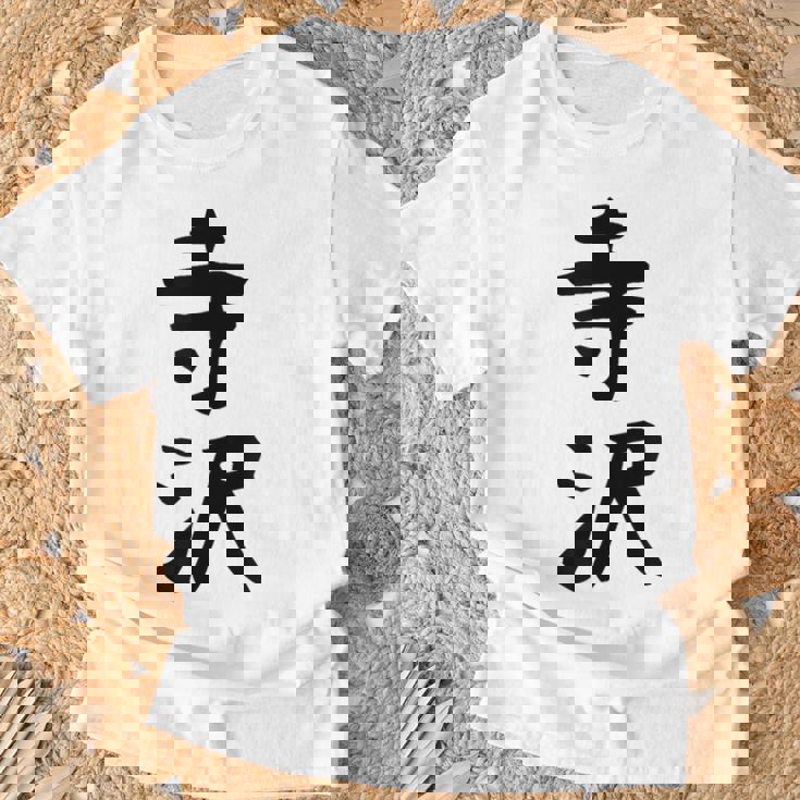 【寺沢】苗字 名字 家族お揃い ギャグ ネタ ウケ狙い 面白い 名前 おもしろ Tシャツ 高齢者への贈り物