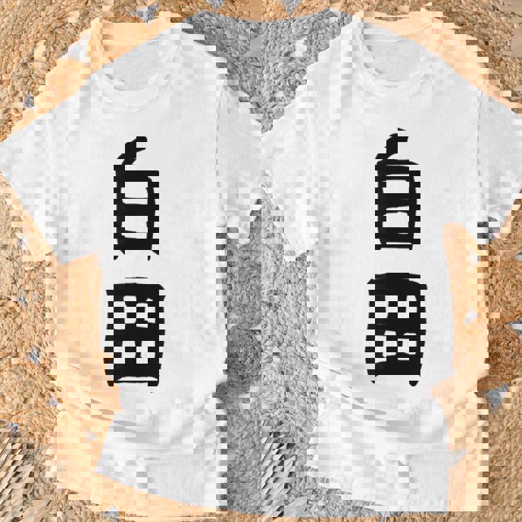 【白田】苗字 名字 名入れ 家族お揃い 女性 男性 子供 面白い 名前 おもしろ 服 ギャグ ネタ ウケ狙い Tシャツ 高齢者への贈り物