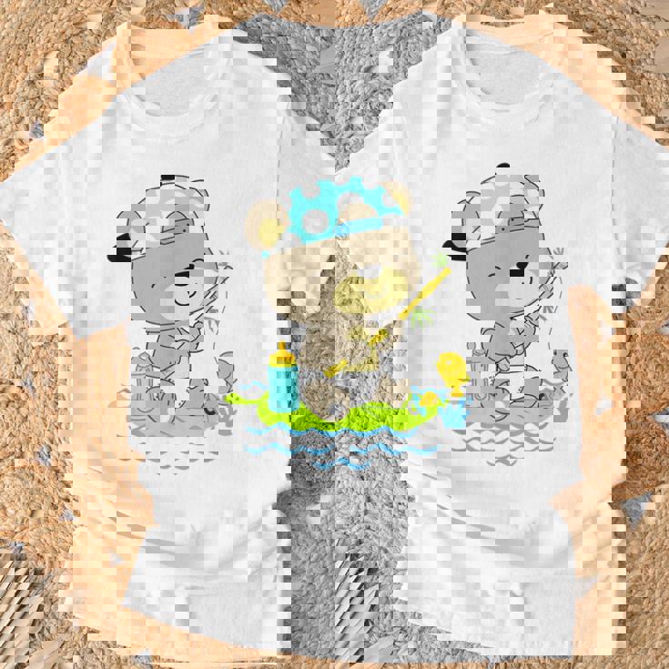 おむつ釣りのベビーベア Tシャツ 高齢者への贈り物