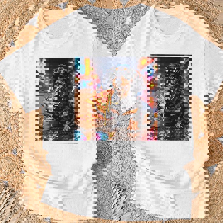 かわいい ダックスフンド 犬 ピザ 面白い 男の子 女の子 コスチューム 大人 ミーム Tシャツ 高齢者への贈り物