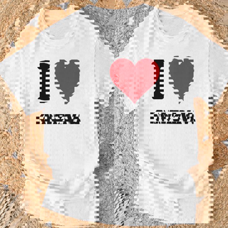 アイハート 金沢 日本大好き 日本土産 Tシャツ 高齢者への贈り物