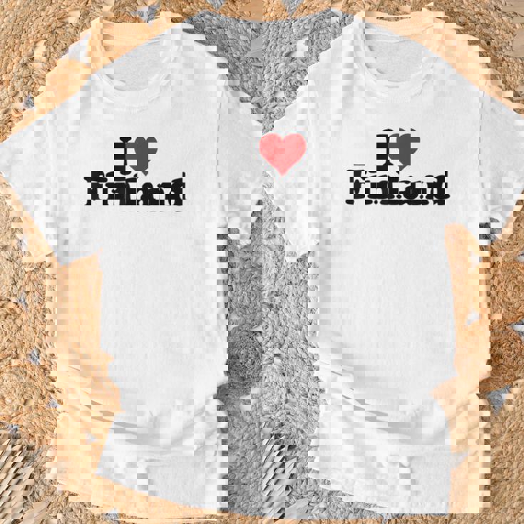 アイラブハートフィンランド Tシャツ 高齢者への贈り物