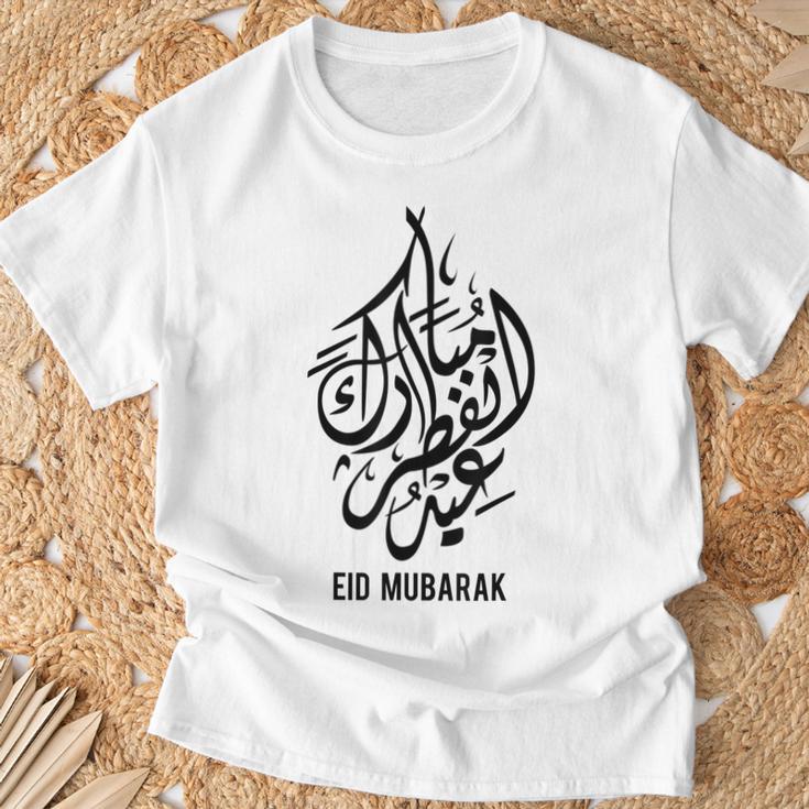 イード・アル・フィトル・イード・ムバラク・ムスリム・ホリデー・イスラム・ファスティング Tシャツ 高齢者への贈り物