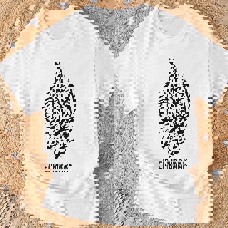 イード・アル・フィトル・イード・ムバラク・ムスリム・ホリデー・イスラム・ファスティング Tシャツ 高齢者への贈り物