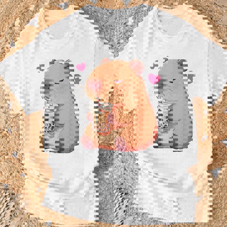 カピバラバブルティー Tシャツ 高齢者への贈り物