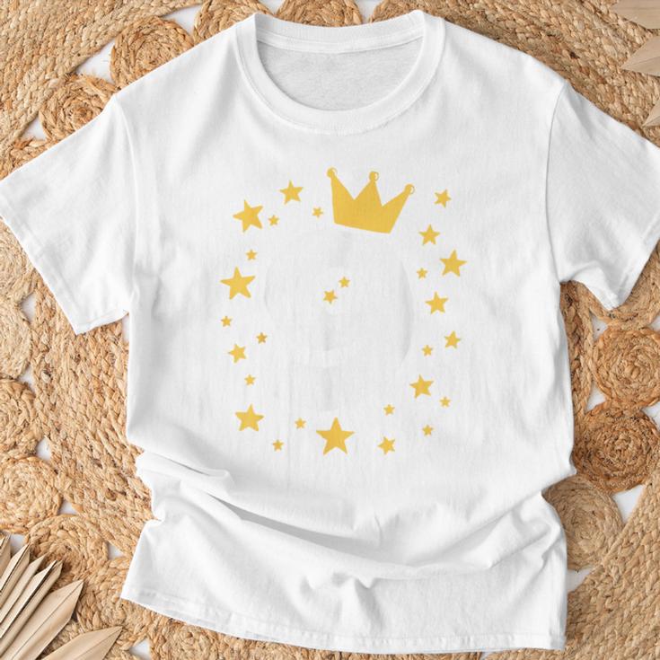 キッズ 誕生日 数字 9歳 男の子 女の子 キング クイーン Tシャツ 高齢者への贈り物