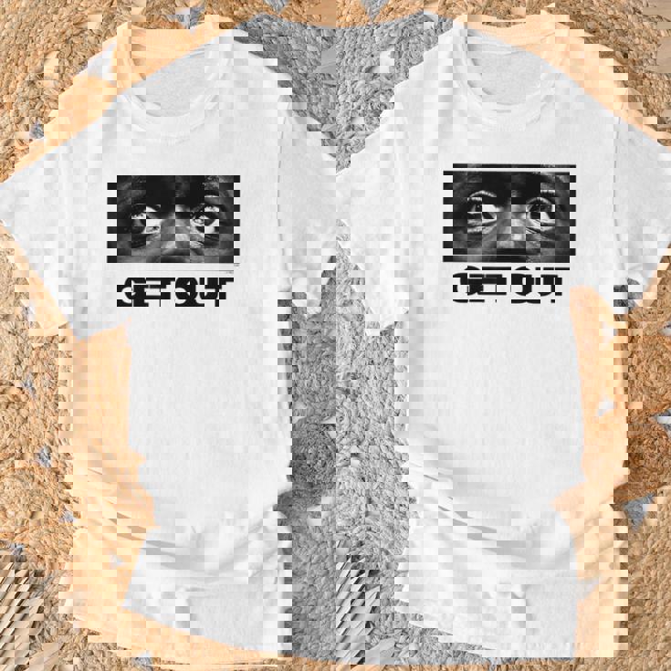 ゲット・アウト・アイズ Tシャツ 高齢者への贈り物