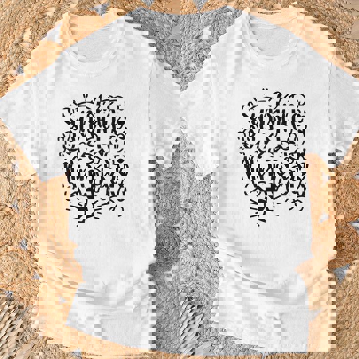 サンシャインアンドミモザビーチサマー Tシャツ 高齢者への贈り物