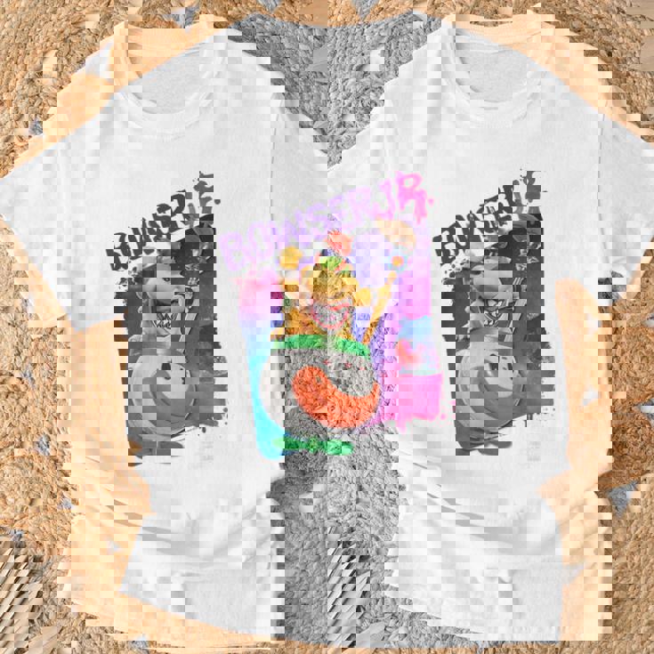 ザ・スーパーマリオギャラクシー・ムービー Bowser Jr Takes Over Tシャツ 高齢者への贈り物