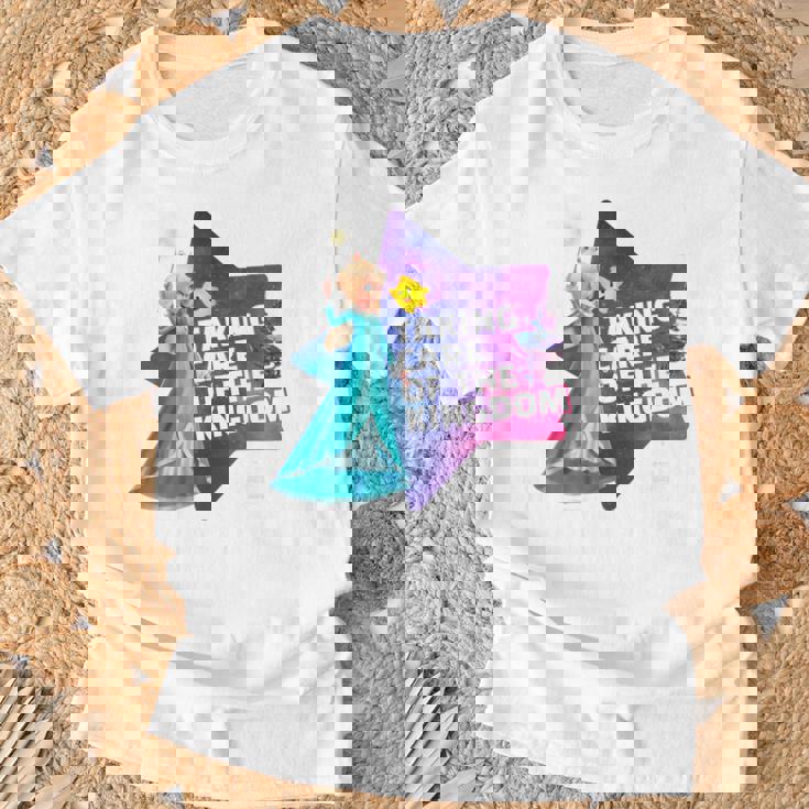 ザ・スーパーマリオギャラクシー・ムービー Rosalina Taking Care Tシャツ 高齢者への贈り物