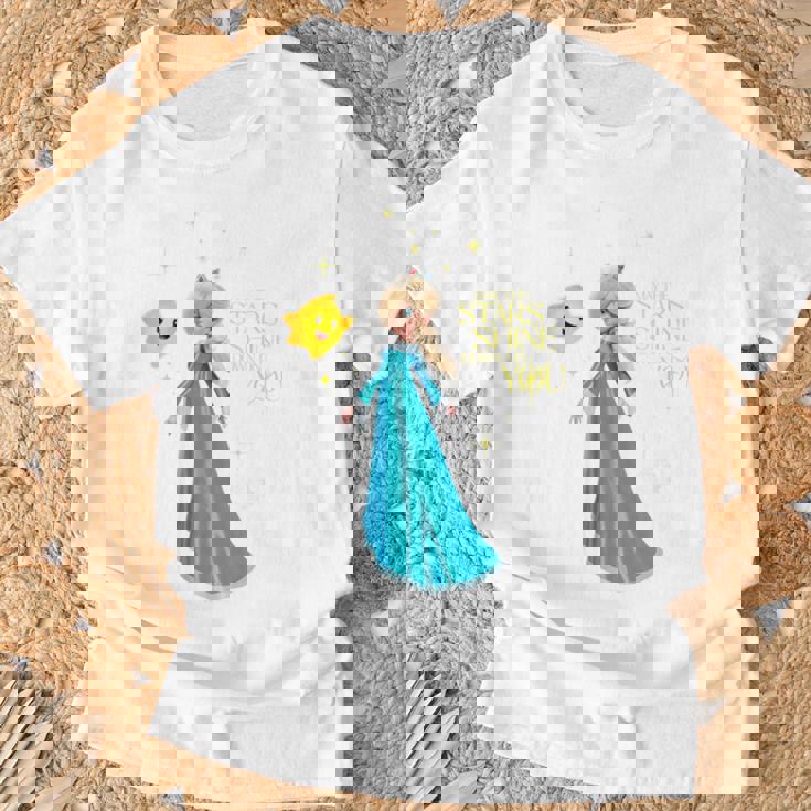 ザ・スーパーマリオギャラクシー・ムービー Rosalinatarhine Tシャツ 高齢者への贈り物