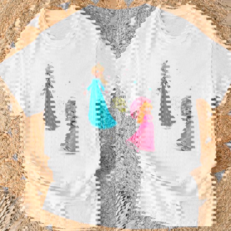 ザ・スーパーマリオギャラクシー・ムービーtarry Princess Duo 長袖tシャツ Tシャツ 高齢者への贈り物