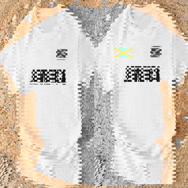 ジャマイカ カリブ海に浮かぶ小さな島国 Tシャツ 高齢者への贈り物