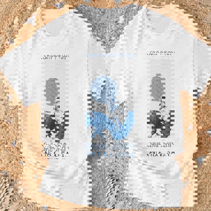 セビリア スペイン 闘牛 アンダルシア Tシャツ 高齢者への贈り物