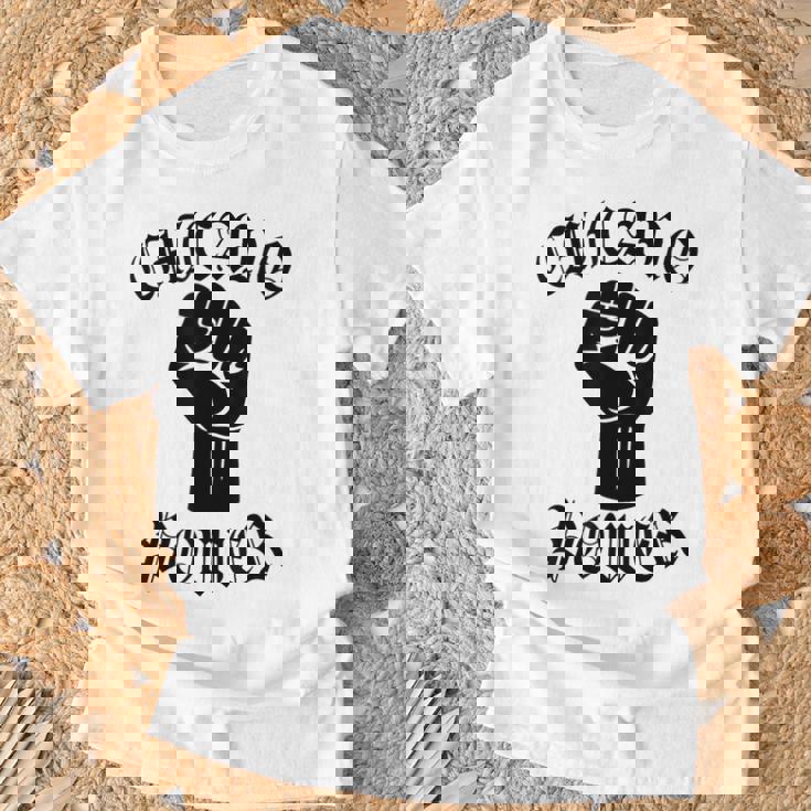 チカーノパワー メキシコ メキシコ ラティーナ ラテンクス ラザノ ラ ミグラ Tシャツ 高齢者への贈り物