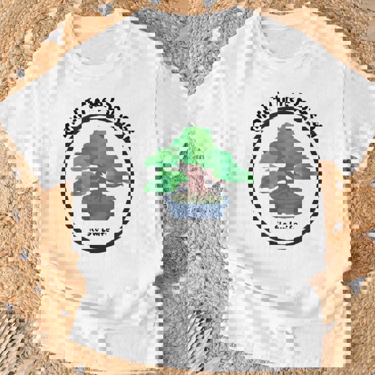 チルタイム盆栽 Tシャツ 高齢者への贈り物