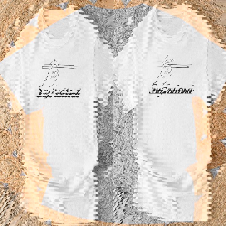 ドラムスティック トラディショナルグリップ – ジャズやドラムラインに最適 Tシャツ 高齢者への贈り物