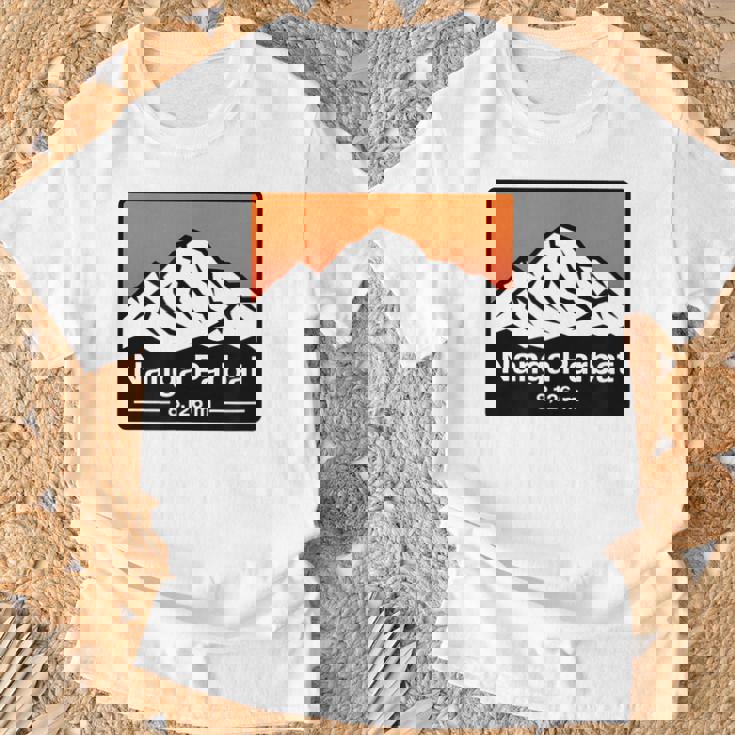 ナンガパルバット Tシャツ 高齢者への贈り物