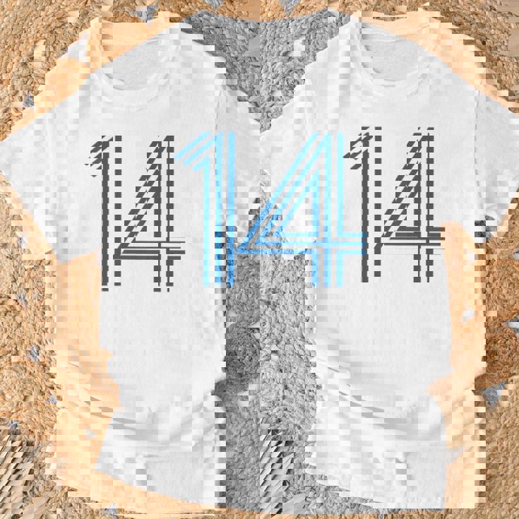 ナンバー14 シャツ レトロユニフォーム ヨーロッパスタイル バックプリントジャージ Tシャツ 高齢者への贈り物