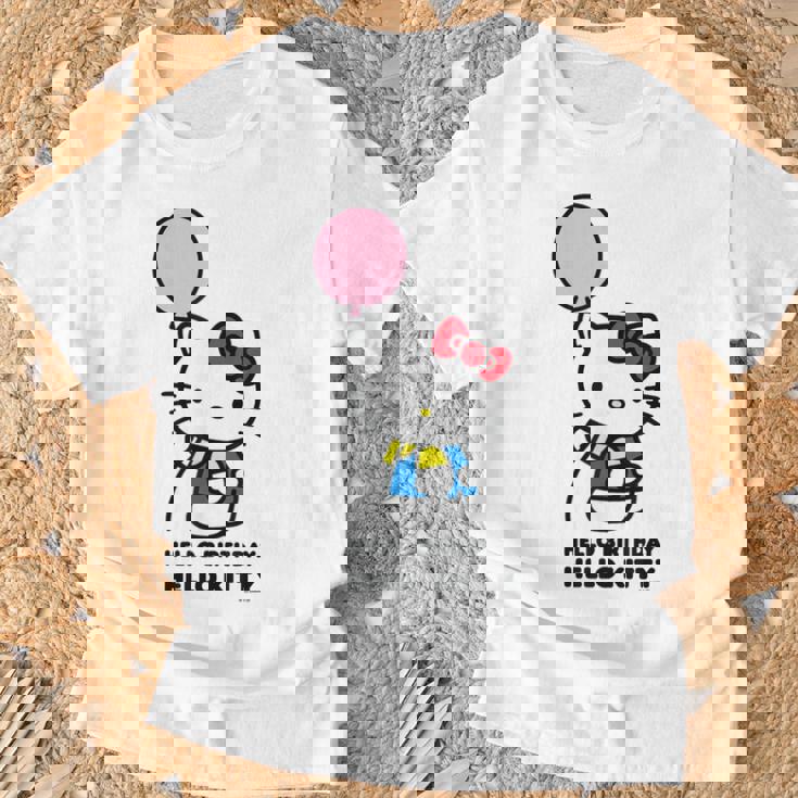ハローキティ バルーン Tシャツ 高齢者への贈り物