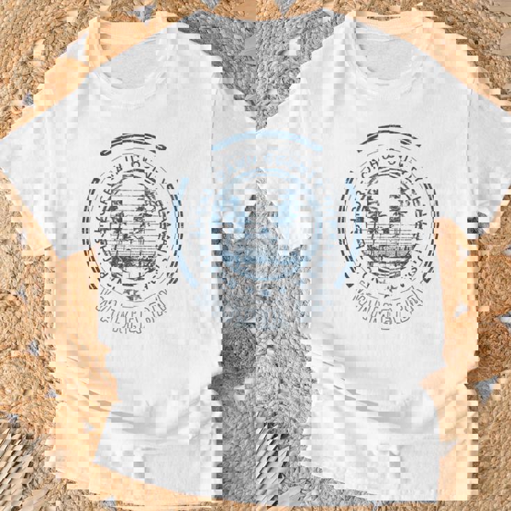 ハワイ ワイメア ベイ ノースショア オアフ島 長袖tシャツ Tシャツ 高齢者への贈り物