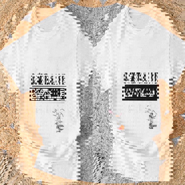 バスケットボール Basketball Life ラビット Tシャツ 高齢者への贈り物