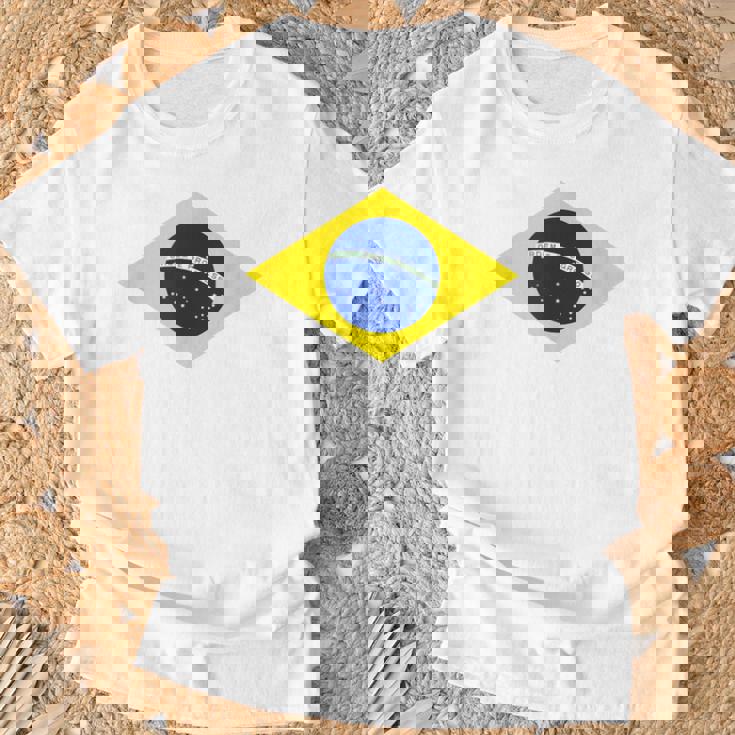 ブラジルの国旗ブラジル Tシャツ 高齢者への贈り物