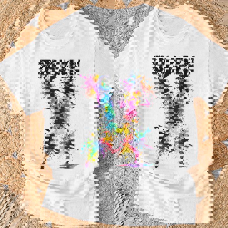 ブレイキン 面白いtシャツ ブレイクダンス おもしろtシャツ ダンス メンズ 文字入り おもしろ おもしろい Tシャツ 高齢者への贈り物