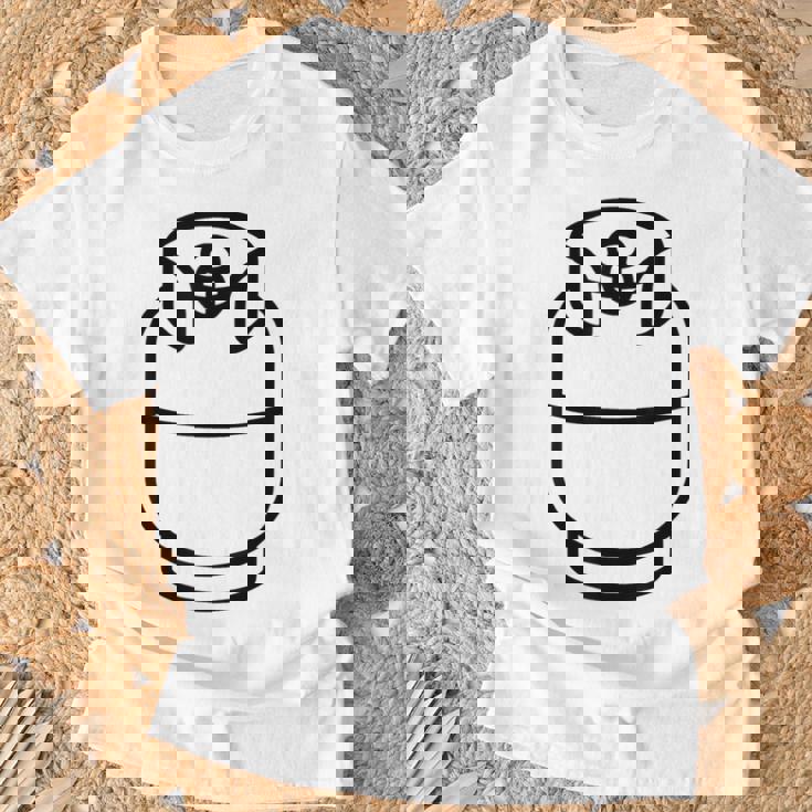 プロパンタンクコスチューム ハロウィン グリル クック グループコスチューム Tシャツ 高齢者への贈り物