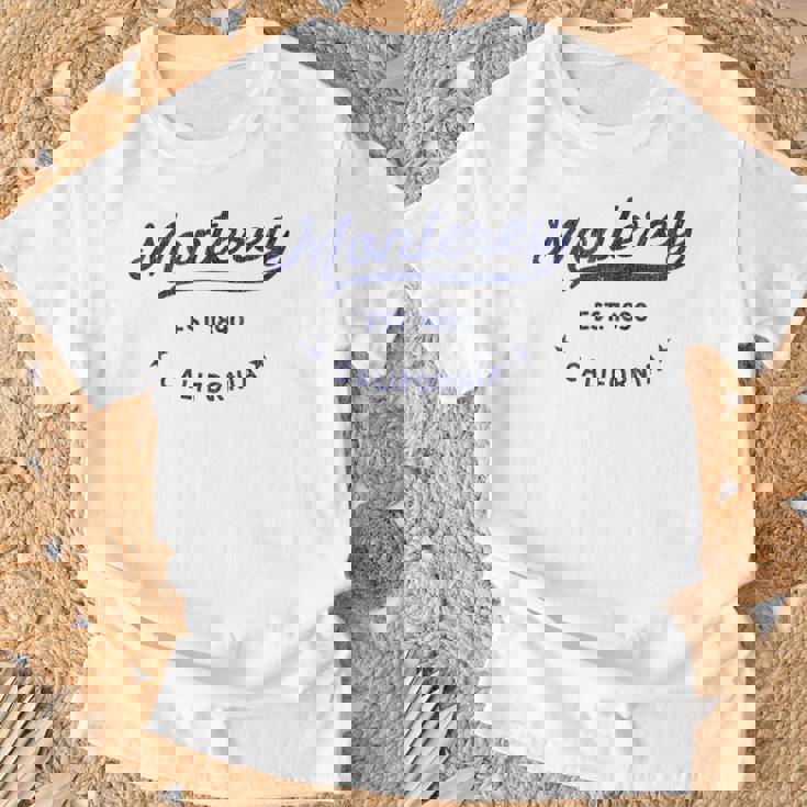 モントレー カリフォルニア クール 旅行 お土産 ヴィンテージ モントレー Tシャツ 高齢者への贈り物