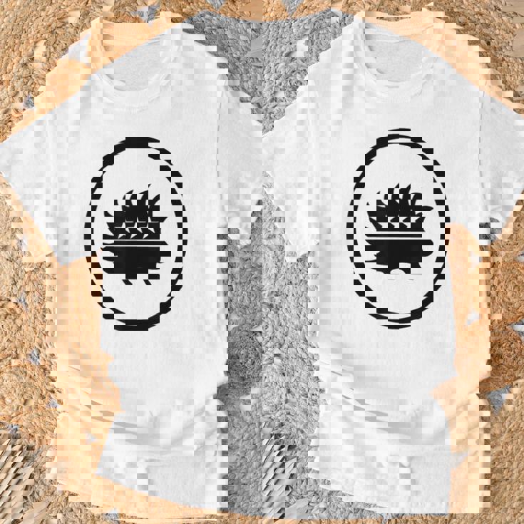 リバタリアンポーパイン リバタリアンパーティー ブラック Tシャツ 高齢者への贈り物