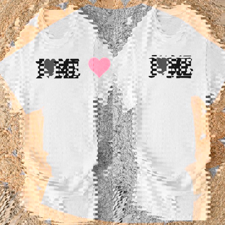 レッドハートデザイン I Love Me Tシャツ 高齢者への贈り物