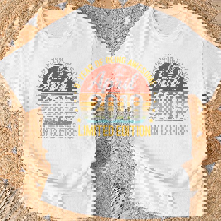 レトロ2018年3月限定版 8歳8歳の誕生日 Tシャツ 高齢者への贈り物