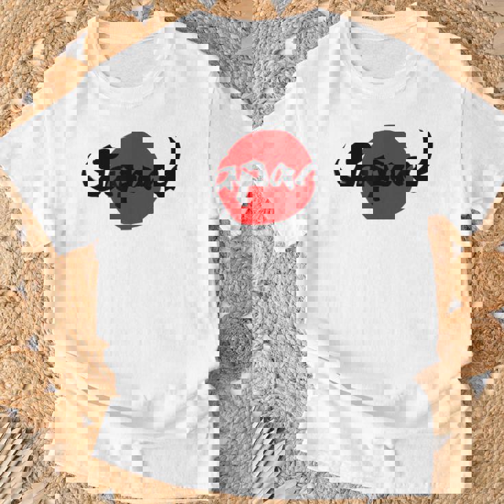 ロック パンク バンド 日本 ジャパン 日の丸 和柄 サッカー スポーツ 書 筆文字 サムライ 侍 国旗Japan Tシャツ 高齢者への贈り物