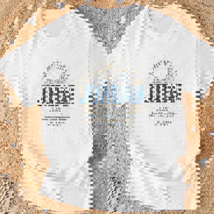 ヴィンテージ ヨルダン レトロ Tシャツ 高齢者への贈り物