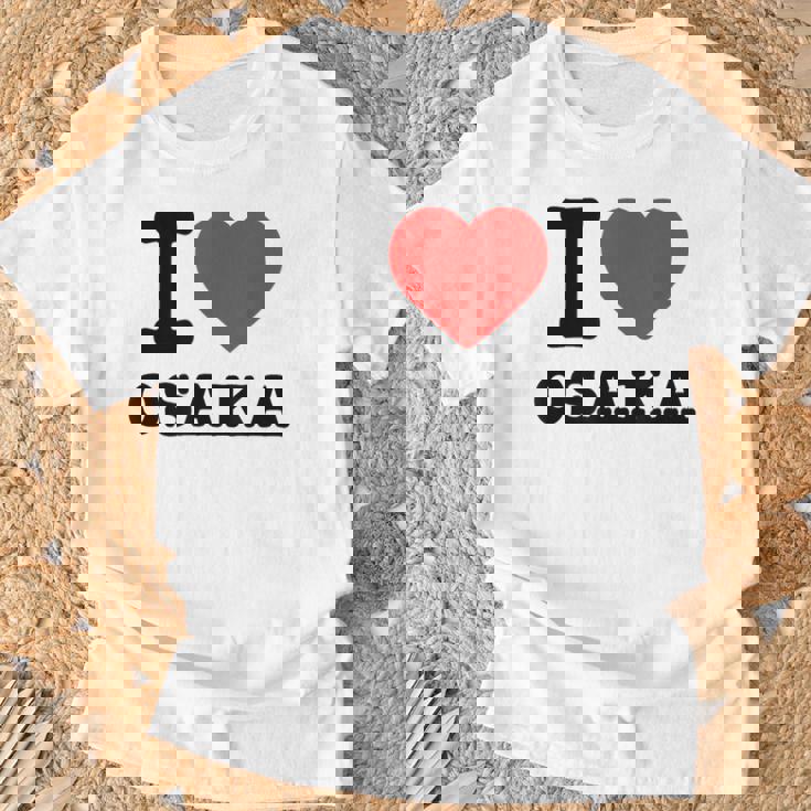 大阪大好き I Love Osaka Tシャツ 高齢者への贈り物